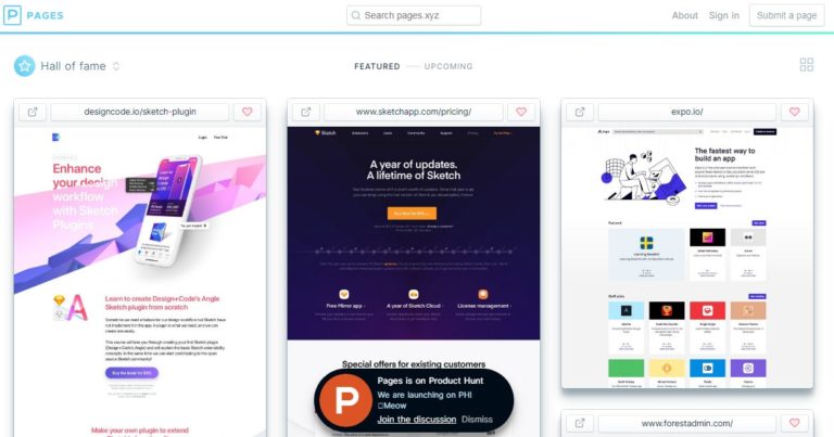 Pages