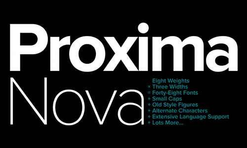 Proxima-nova-font